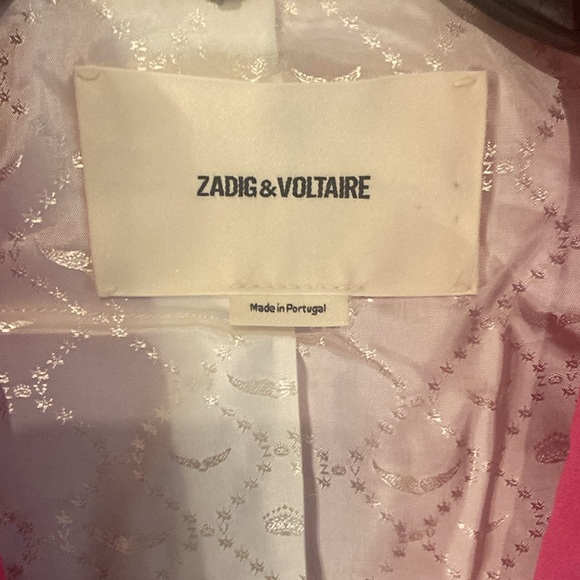 NWT Zadig & Voltaire Barbie Pink Career Silk Suit Retail $578 - Picture 3 of 5